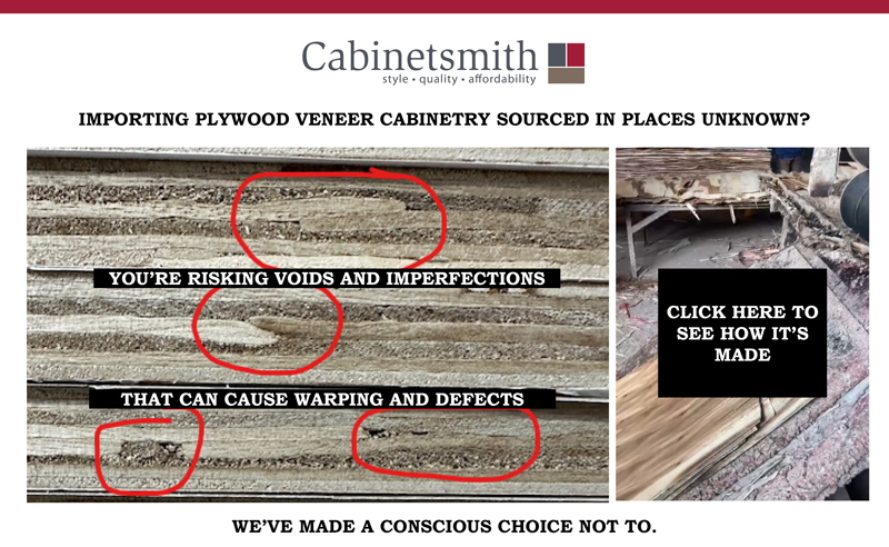 Importing Plywood Cabinets Does Not Support Local