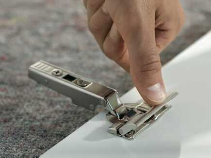 blum hinge fixing