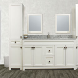 Impression Elegance Transitional Vanity Antique White Impression Elegance Transitional Vanity Antique White